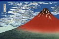 晴天の富士山 1831年 葛飾北斎 浮世絵